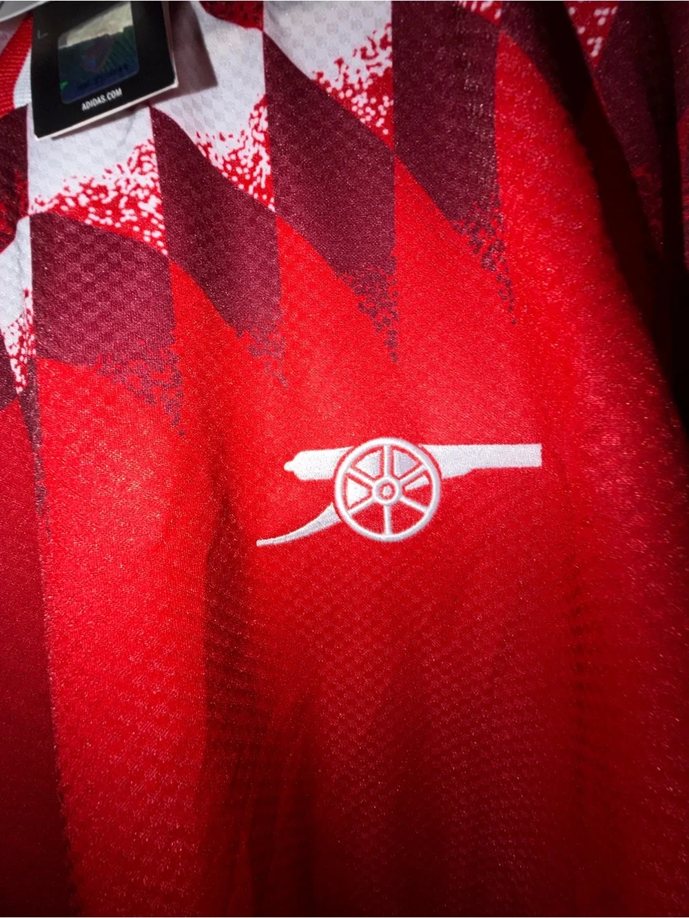 Men Stadium Version Arsenal Men's Red Jersey Size M